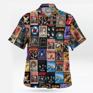 80s Rock Band Punk Heavy Metal Hawaiian Shirt
