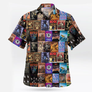 80s Rock Band Punk Heavy Metal Hawaiian Shirt