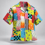 Demon Slayer Hashira Patchwork Hawaiian Shirt