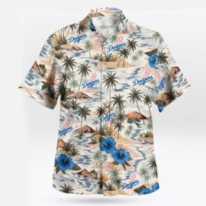 Los Angeles Dodgers Tropical Hawaiian Shirt