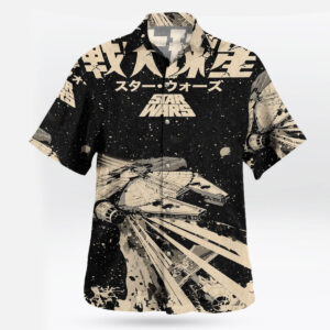 Star Wars Millennium Falcon Vintage Hawaiian Shirt