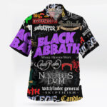 Black Sabbath Doom Metal Band Logo Hawaiian Shirt