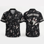 Personalized Bowling Team Name Hawaiian Shirt