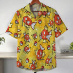 Pokemon Magikarp Golden Yellow Hawaiian Shirt