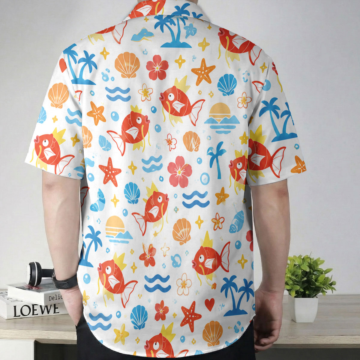 Pokemon Magikarp Tropical Beach Hawaiian Shirt 9 Pokemon Magikarp Tropical Beach Hawaiian Shirt 4