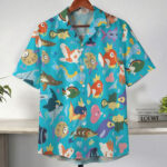 Pokemon Water Type Fish Hawaiian Shirt