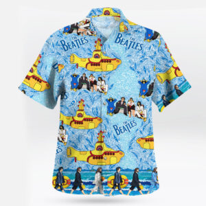The Beatles Yellow Submarine Abbey Road Hawaiian Shirt